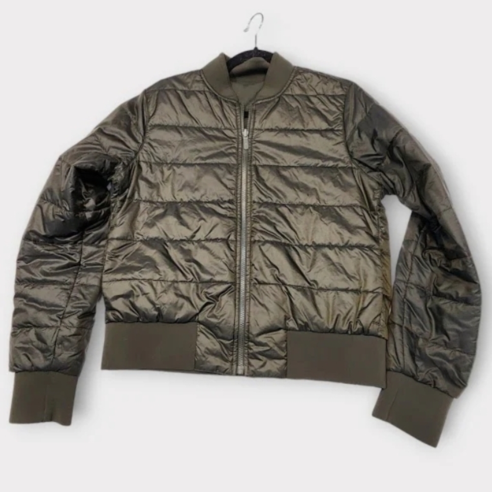 lululemon athletica Metallic Brown Jacket
